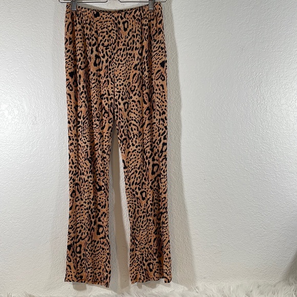 BILLABONG Going High Stretchy Knit Flared Pants Size Large - Picture 2 of 12